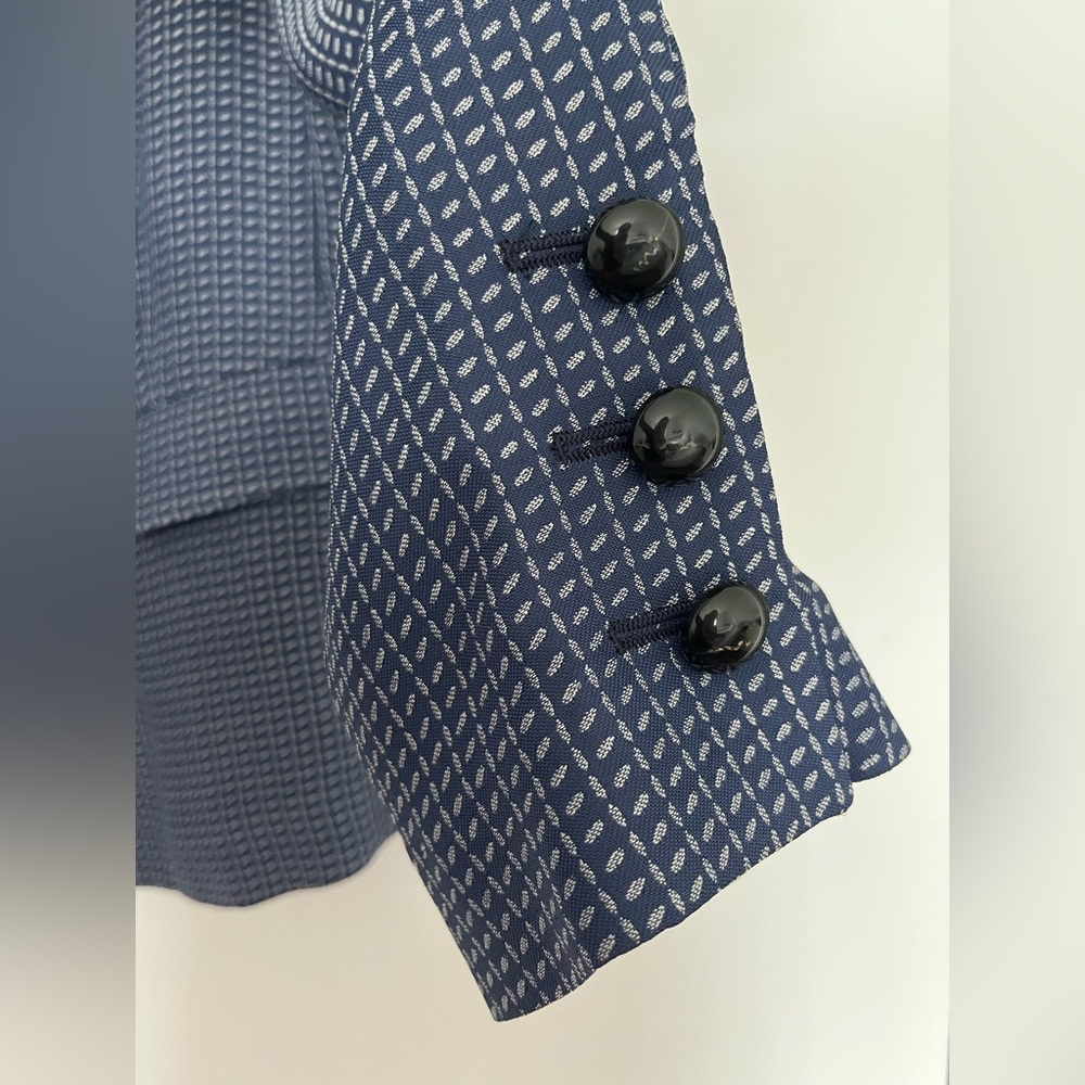 GIORGIO ARMANI — Blazer (Blue) — Size 42 — NWT - Picture 4 of 6